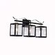 white metal pendant light